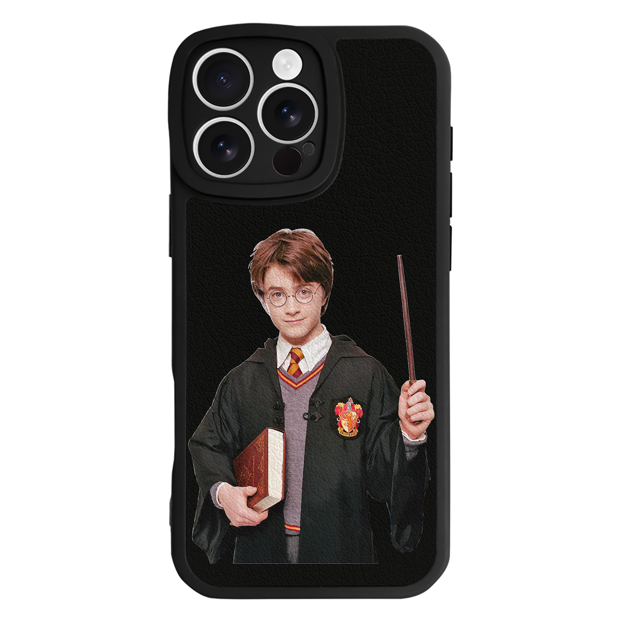 （画像用） Harry Potter ハリー・ポッターシリーズ 【iPhone 16シリーズ対応】シリコンスマホケース（レザー調） 材質：シリコン
